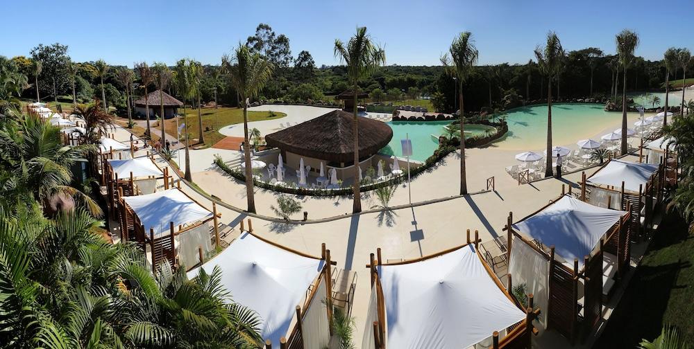 Mabu Thermas Grand Resort Foz do Iguaçu Buitenkant foto The resort's lagoon